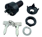 Interruptor de encendido y llave del precedente del carro de golf para el carro del club 2004-up Carro de golf eléctrico 102508601 Negro