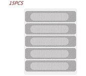 Linkrunning 50 Pcs Anti-insecto Mosca Insecto Puerta Ventana Mosquitera Mosquitera Red Reparación Cinta Parche Adhesivo 15pcs
