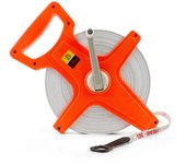 cinta métrica de fibra de vidrio, rollo de cinta, 100M / 330 FT, doble cara