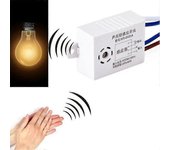 Sensor de voz de sonido de 220v - Interruptor de luz de encendido / apagado automático inteligente