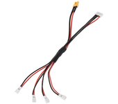 URUAV XT30 A PH2.0 1S Lipo Cable De Cable De Carga De Batería Para Happymodel Mobula6 Mobula7 EMAX Tinyhawk De 1 a 4 enchufes