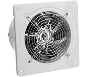 Yuzee Extractor de aire de 6 pulgadas, ventiladores de ventilación montados en la pared de 382 CFM, soplador de ventilación para baño en el techo V...