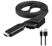 Cable convertidor de N64 a HDMI - Plug And Play 1080p Hd Link para N64/gamecube/snes - Wiistar Hd Compatible s202412247733 Negro