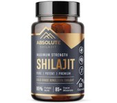 Absolute Shilajit 500mg Cápsulas de Máxima Fuerza 60