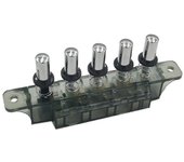 Interruptor de teclado de campana extractora Mq165 AC 250v 4A 5 interruptores de tablero de botones compatibles con campana extractora