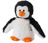 Warmies Pingüino Blanco y Negro Apto para Microondas - 33 cm