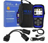 Nl102P Escáner de diagnóstico de camiones pesados Lector de código de coche Dpf Oilreset BlackBlue