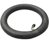 Cámara de aire de scooter de 8 pulgadas 8X1 1/4 con válvula doblada se adapta a la cámara de scooter eléctrica / de gas de bicicleta plegable A Negro