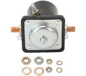 Interruptor de solenoide de 6 voltios y 3 terminales Solenoide de arranque de relé 207000392 reemplazo para Allis Chalmers 1960 a 1961