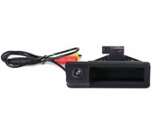 Cámara de visión trasera del coche Mango del maletero para-bmw E90 E91 E92 E93 E53 E82 E88 X1 X5 X6 negro