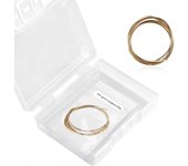 Alambre de soldadura de oro de 14 quilates para fabricación de joyas, soldadura de oro fácil de soldar de 6,3 pulgadas de largo