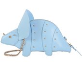 Bolsos bandolera para mujer Bolso de mensajero de dinosaurio femenino Color de moda Bolso de hombro para mujer Lindo animal - SNNGV Azul