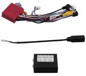 Arnés de cableado de 16 pines Adaptador de caja decodificadora Canbus para -7 -9 CX7 CX9 Android Stereo Como se muestra