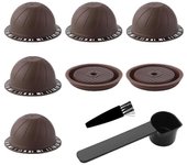 Cápsula de café recargable para Vertuoline y cápsula Vertuo, cápsulas de café de 150 ml para Presso Vertuo Coffee-Excellence Como se muestra
