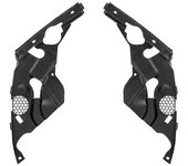 para BMW Serie 3 G28 G20 2019-2021 325Li Capó del compartimiento del motor Cubierta del motor Cubierta del faro Piezas de modificación negro
