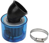 Filtro de aire 42 mm 45 curvas impermeable universal para motocicleta ATV Quad Go Kart Pit Bike 50cc?250cc Motores