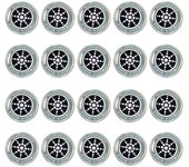 Pegatina de protección EMF de 20 piezas Etiqueta engomada de teléfono celular anti radiación para teléfono, computadora portátil y todos los dispos...