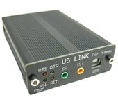 Para FT-891 FT-817ND FT-857D FT-897D Conector de radio dedicado U5 LINK Negro