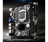 Placa base LGA 1155 NVME WiFi M.2 VGA HD Salida 10 USB 2.0 DDR3 Mini ITX Placa base para reemplazo de PC de computadora