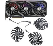 Ventilador de enfriamiento de tarjeta gráfica de 7 pines de 95 mm para Asus Rog Strix Rtx 3060 3070 3080 Ti