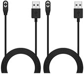 Cable de cargador magnético de 2 piezas, para Aeropex AS800, OpenRun Pro, OpenRun, OpenComm Auricular de conducción ósea negro
