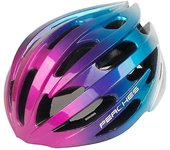 Casco de ciclismo 9 colores degradados Hombres Mujeres Casco de bicicleta de carretera mtb ultraligero Luz trasera LED - jue 03 casco de bicicleta