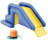 Nuevo tobogán de agua inflable, tobogán de agua de piscina inflable splash, suministro de piscina de verano Juguete de juego de agua para niños par...