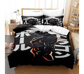 Dragon Ball 3d impreso 2 / 3pcs Juego de ropa de cama Funda de edredón Funda de edredón Funda de almohada Niños Regalo Color 27 AU single 140x210cm