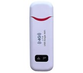 4G LTE Wireless USB Dongle Mobile Hotspot 150Mbps Modem Stick Mobile Broadband Mini 4G Router para C Blanco