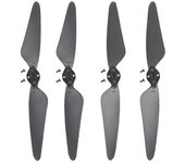 SG906 SG906 PRO SG906PRO 2 RC Drone Piezas de repuesto Blade Drone Blades Accesorios Ventilador plegable negro