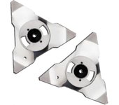 Paquete de 2 cuchillas de repuesto para Robomow Robot Cortacésped RS TS MS RC TC MC Modelos Acero inoxidable