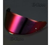 Para Shoei Rf1400 Nxr2 Cwr-f2 Cwr-f2r Z8 X15 X-fifteen X-spr Pro Casco Visera Lente Protector Solar Parabrisas Protección UV Moto Sgn Rojo de la rosa