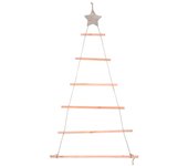 Rama Árbol de Navidad Colgante Rama de Navidad Escalera Pared Colgante Decoraciones Como se muestra 78X54X1cm
