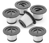 6pcs Hepa Reemplazo del filtro para aspiradora inalámbrica Como se muestra