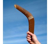 Boomerang en forma de V Disco volador Patrón de canguro de madera Lanzamiento Atrapar juego al aire libre