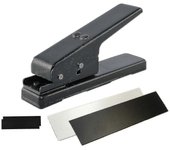 Juego de golpes de púas de guitarra con 2 tiras de púas 2 papel de lija Fácil de usar Fabricante de púas de bricolaje Maravillosa opción de regalo ...