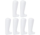 3 pares de botas blancas Árboles de botas inflables Botas Soporte Soporte de soporte de soporte de botas inflables Botas Botas altas