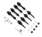 Ejes de transmisión delanteros y traseros para Traxxas Hoss / rustler / slash / stampede 4x4 2wd 1/10 Rc Negro