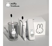 Cepillo de dientes eléctrico Miffy para adultos con caja de viaje blanqueador IPX7 Impermeable Sónico Ultrasónico AutomáticoCepillo de dientes reca...