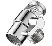 Zadian Fong Desviador de acero inoxidable para grifo de fregadero de cocina o grifo de fregadero de baño Pieza de repuesto de grifo SBA021