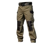 Pantalones tácticos militares para hombres Pantalones cargo Bolsillo múltiple Pantalones impermeables resistentes al desgaste Pantalones casuales d...