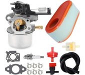 Kit de carburador para 591137 590948 Briggs & Stratton 111P02 114P02 11P902 121Q02 121Q07 121S02 121S07 121S75 124Q02 Hidrolimpiadoras 775EX TB360 ...