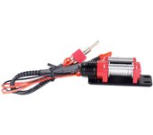 Cabrestante eléctrico con gancho de cuerda de acero Coche de control remoto universal Coche de escalada Vehículo todoterreno Winch