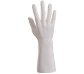 1pc Simulación de vinilo Modelo de mano modelo de mano Forma de anillo Soporte de soporte de mano Maniquí de mano Rack Reloj Anillo Pantalla de acc...