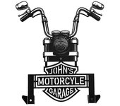 Uta Soporte para casco de motocicleta Metal Señal de motocicleta Soporte para perchas de casco Soporte de montaje en pared Decoraciones creativas A1