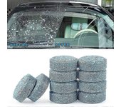 50/100pcs líquido limpiaparabrisas, limpiaparabrisas concentrado Tabletas limpiaparabrisas sólido Líquido arandela sólido 100 Pcs