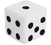 Reposapiés de diseño de dados, taburete inferior de cubo de madera maciza suave, cómodo y resistente, taburete de maquillaje creativo de puf simple...