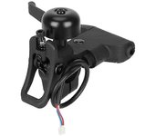 Para F20 F25 F40 F30 F Series Mango de freno de scooter eléctrico con campana Mismo estilo-Yvan Negro