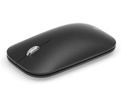 Ersam Ratón móvil moderno, negro - Cómodo diseño para diestros/zurdos con rueda de desplazamiento metálica, inalámbrico, Bluetooth para PC/portátil...