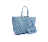Bolsos de mujer Bolsas de compras Bolsas de mano de gran capacidad Bolsos de mamá Bolsos de mano Tops de regalo de alta calidad Azul claro